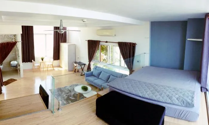 Stunning Studio Apartment On Top Floor For Lease in District 3 HCM City 60sqm 750 USD/month