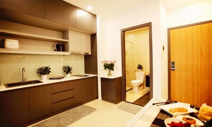 CD Serviced Apartment For Rent In Le Van Sy Street District 3 HCM City 45sqm 780 USD/month