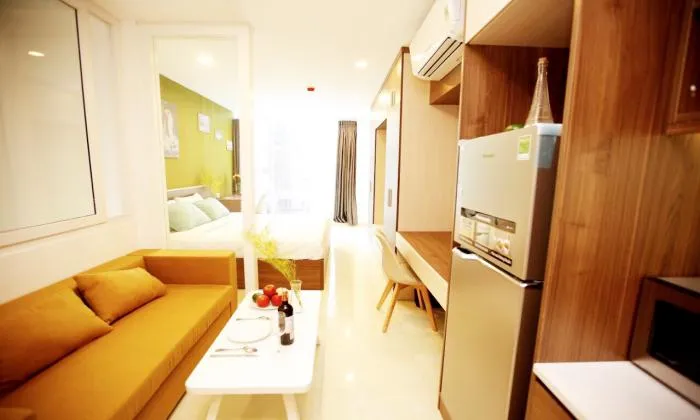 Nice One Bedroom Apartment in Central District 3 Ho Chi Minh City 40sqm 800 USD/month