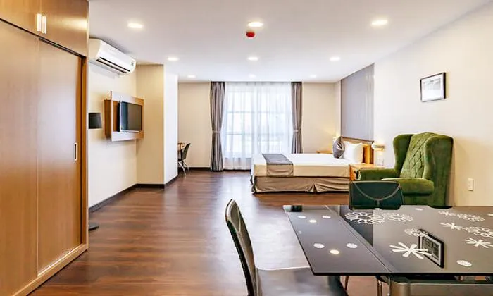 Superior Studio Emerald Serviced Apartment For Rent in District 3 Ho Chi Minh City 44sqm 970 USD/month