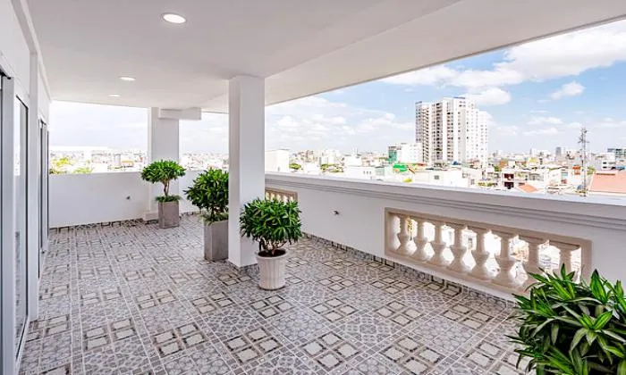 Fresh Light One Bedroom Emerald Serviced Apartment in District 3 Saigon 47sqm 800 USD/month