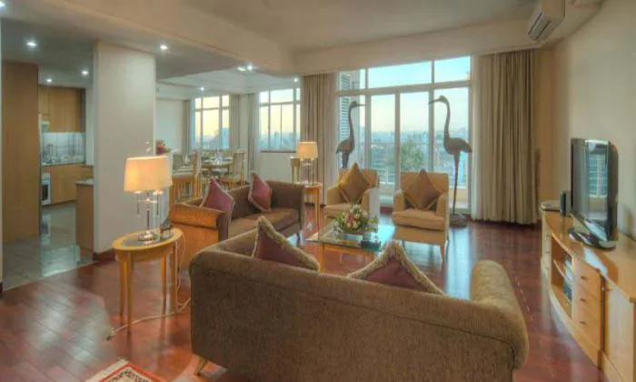 Dazzling Penthouse Indochine Park Tower Serviced Apartment For Lease 215sqm 4,600 USD/month