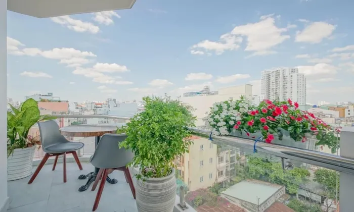 One Bedroom JOMO Serviced Apartment For Rent in Huynh Tinh Cua District 3 HCMC 62sqm 1,100 USD/month