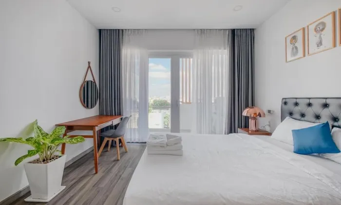 One Bedroom JOMO Serviced Apartment For Rent in Huynh Tinh Cua District 3 HCMC 62sqm 1,100 USD/month
