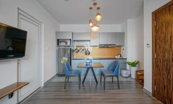 One Bedroom JOMO Serviced Apartment For Rent in Huynh Tinh Cua District 3 HCMC 62sqm 1,100 USD/month