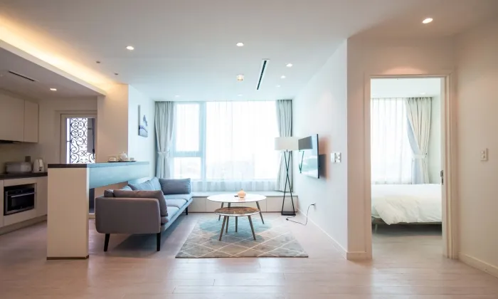 Two Bedroom Leman Serviced Apartment For Rent in District 3 Ho Chi Minh City 75sqm 1,500 USD/month