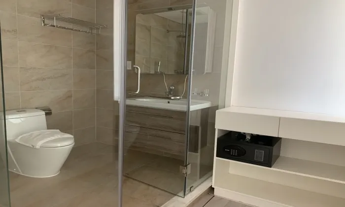 Modern Single Bedroom and Study Room Leman Apartment For Rent in District 3 HCMC 75sqm 1,350 USD/month