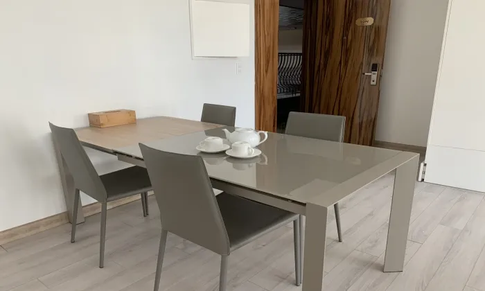 Modern Single Bedroom and Study Room Leman Apartment For Rent in District 3 HCMC 75sqm 1,350 USD/month