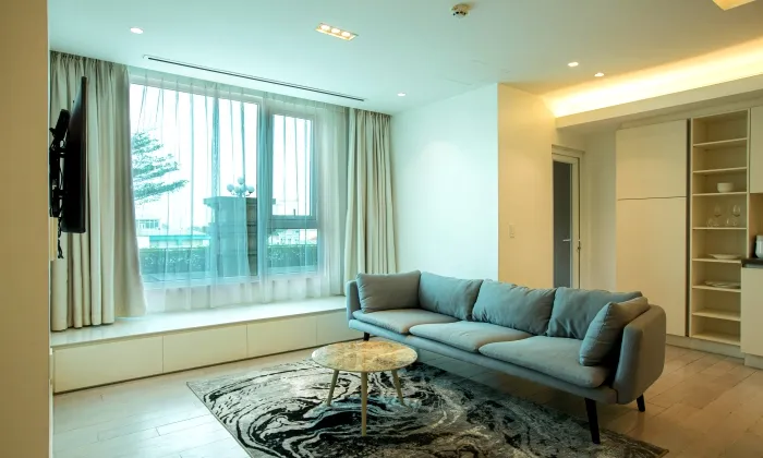 Nice Design One Bedroom Leman Apartment For Rent in HCMC 70sqm 1,400 USD/month