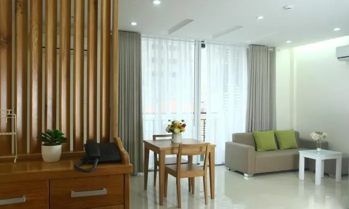 Contemporary 1 Bedroom Serviced Apartment For Lease, Dist 3, HCM City 60sqm 900 USD/month