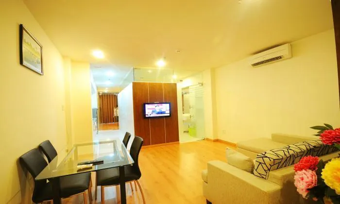 Luxury Serviced Apartment For Rent On Nguyen Dinh Chieu St,Dist 3 HCMC 75sqm 1,000 USD/month