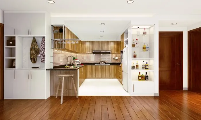 Poonsa Serviced Apartment in Vo Van Tan District 3 Ho Chi Minh City 105sqm 1,500 USD/month