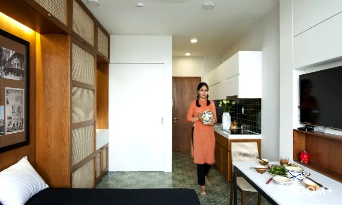 ROOM and Cities Serviced Apartment For Rent in Nam Ky Khoi Nghia District 3 HCMC 35sqm 550 USD/month
