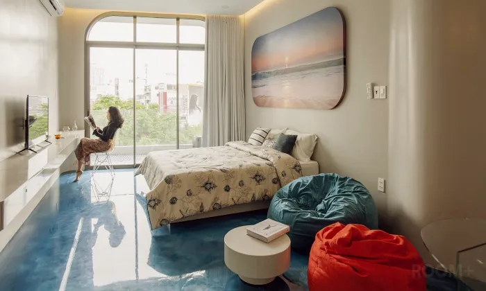 Water Space Studio Apartment For Rent in Nam Ky Khoi Nghia District 3 HCMC 40sqm 600 USD/month