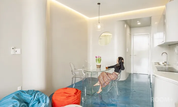 Water Space Studio Apartment For Rent in Nam Ky Khoi Nghia District 3 HCMC 40sqm 600 USD/month