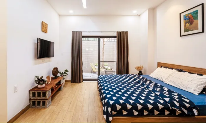 Studio Apartment For Rent in Nguyen Huu Canh Street Binh Thanh District HCMC 30sqm 500 USD/month
