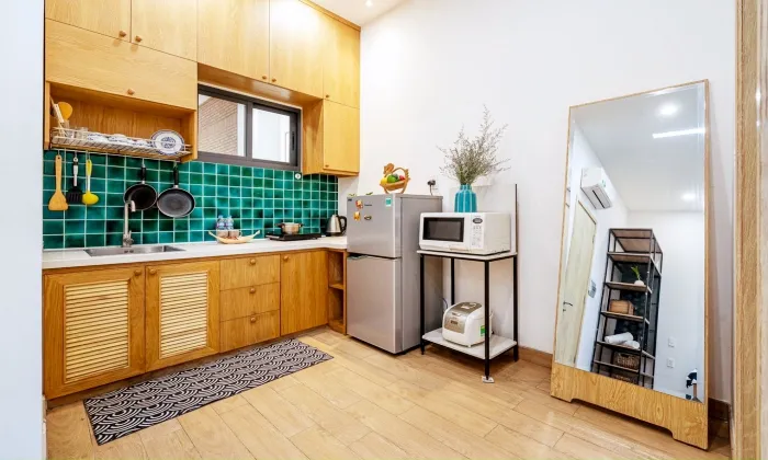 Studio Apartment For Rent in Nguyen Huu Canh Street Binh Thanh District HCMC 30sqm 500 USD/month