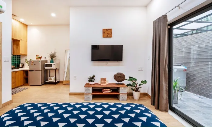 Studio Apartment For Rent in Nguyen Huu Canh Street Binh Thanh District HCMC 30sqm 500 USD/month