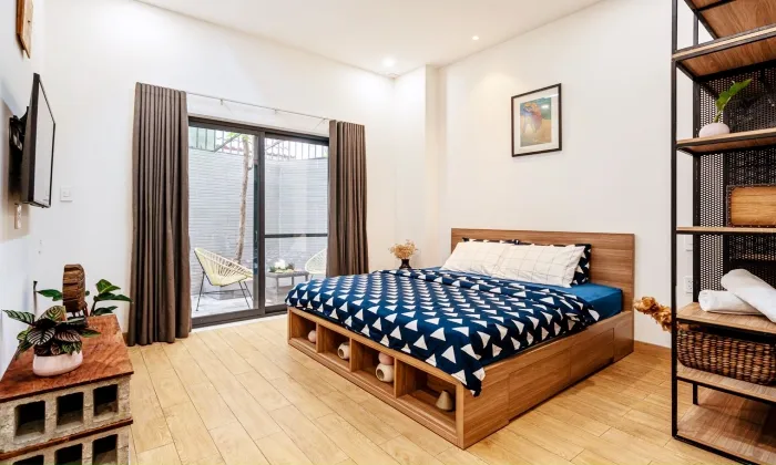 Studio Apartment For Rent in Nguyen Huu Canh Street Binh Thanh District HCMC 30sqm 500 USD/month