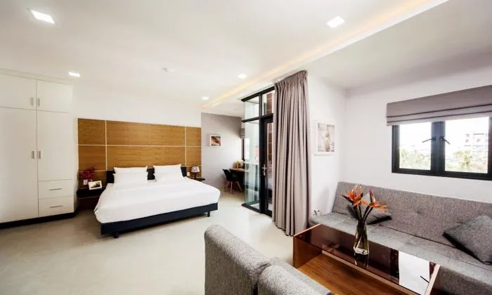 Charming Studio In Nguyen Cuu Van Street Binh Thanh District Ho Chi Minh city 50sqm 700 USD/month