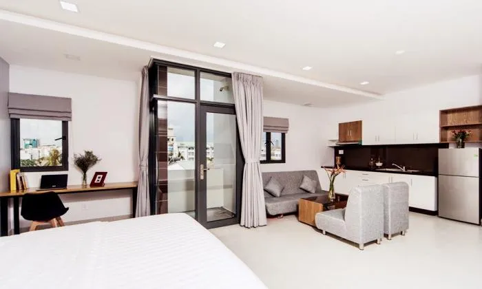 Charming Studio In Nguyen Cuu Van Street Binh Thanh District Ho Chi Minh city 50sqm 700 USD/month