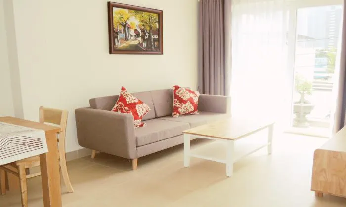 Brand New One Bedroom Serviced Apartment For Lease in Binh Thanh Dist HCMC 50sqm 800 USD/month