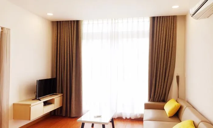 Stunning View At Balcony One Bedroom Apartment in Binh Thanh District HCMC 45sqm 750 USD/month