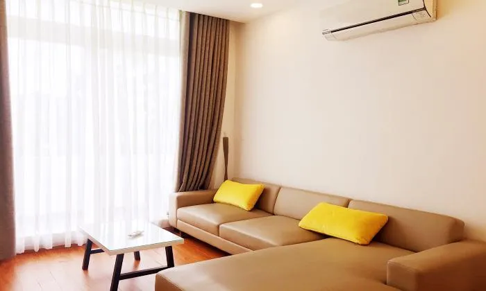 Stunning View At Balcony One Bedroom Apartment in Binh Thanh District HCMC 45sqm 750 USD/month