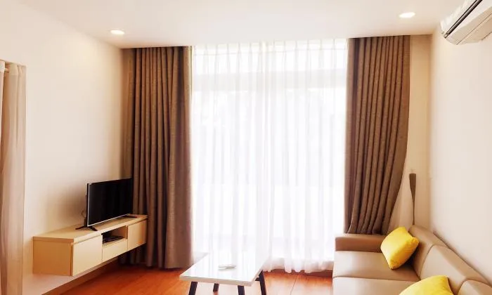 Stunning View At Balcony One Bedroom Apartment in Binh Thanh District HCMC 45sqm 750 USD/month