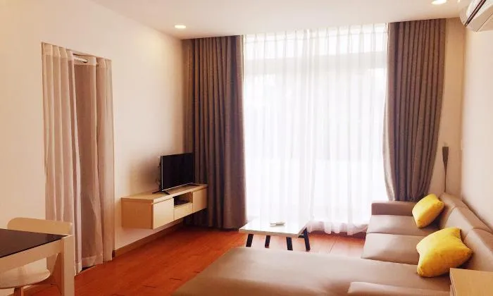 Stunning View At Balcony One Bedroom Apartment in Binh Thanh District HCMC 45sqm 750 USD/month