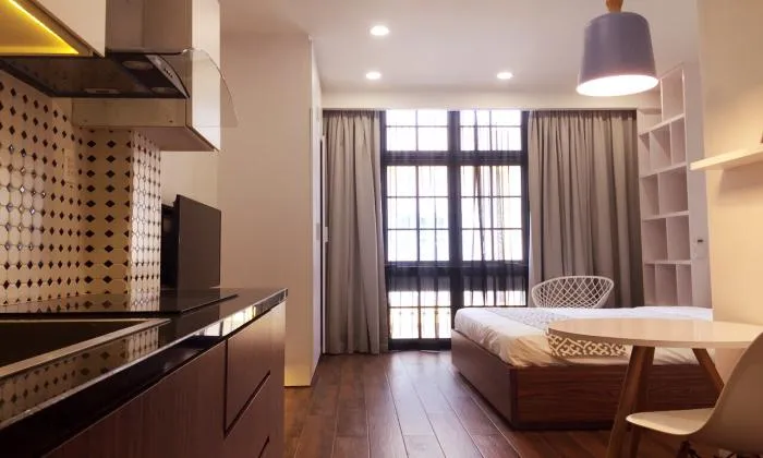 Fantastic Studio Serviced Apartment For Lease in Binh Thanh Ho Chi Minh City 24sqm 450 USD/month