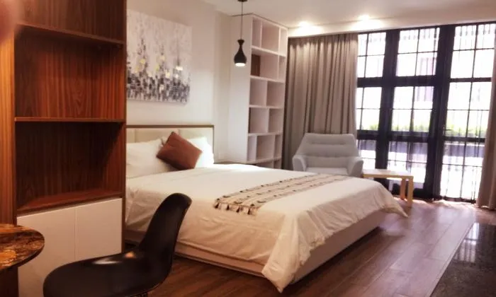 Cool Designed Studio Apartment in Nguyen Cuu Van Street Binh Thanh District HCMC 35sqm 450 USD/month