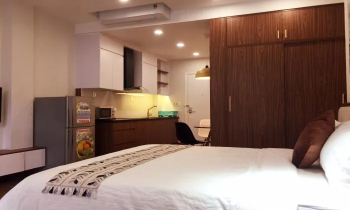 Cool Designed Studio Apartment in Nguyen Cuu Van Street Binh Thanh District HCMC 35sqm 450 USD/month