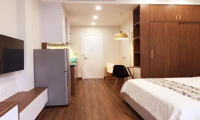 Cool Designed Studio Apartment in Nguyen Cuu Van Street Binh Thanh District HCMC 35sqm 450 USD/month