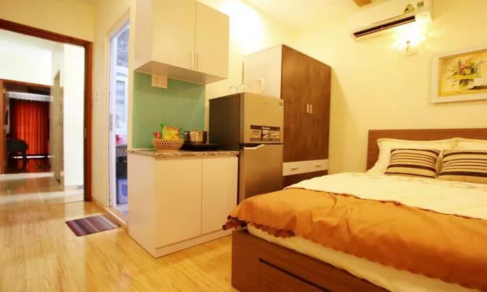 Convenient Studio Serviced Apartment in Binh Thanh District Ho Chi Minh City 25sqm 350 USD/month