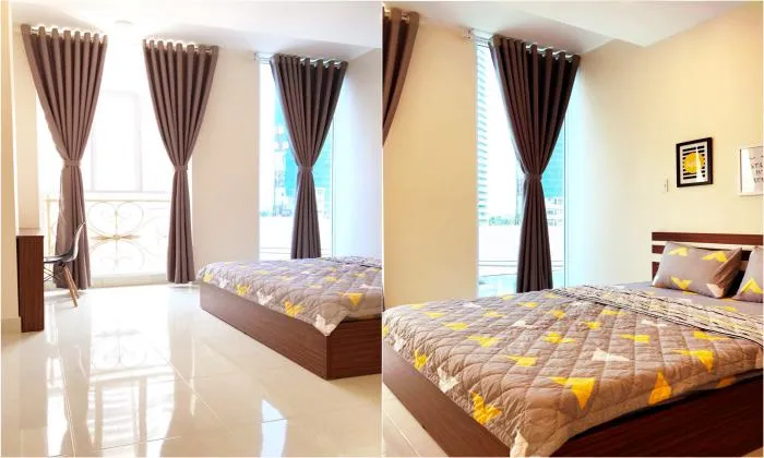 Brand New One Bedroom Serviced Apartment in Ngo Tat To Street, Binh Thanh HCMC 45sqm 400 USD/month