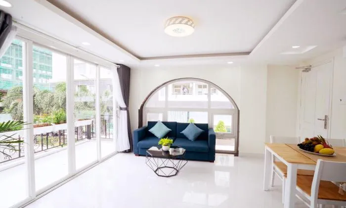 Amazing Balcony One Bedroom Apartment in Truong Sa Binh Thanh District HCMC 50sqm 700 USD/month