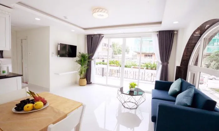 Amazing Balcony One Bedroom Apartment in Truong Sa Binh Thanh District HCMC 50sqm 700 USD/month