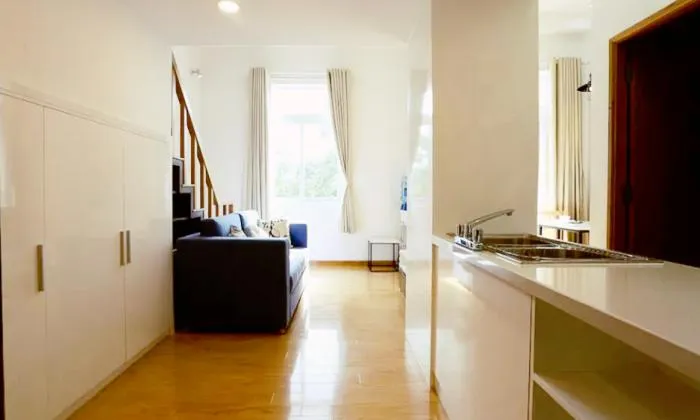 Attractive One Bedroom Serviced Apartment in Binh Thanh District HCMC 40sqm 800 USD/month