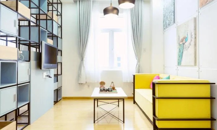 Lovely Bonbon Serviced Apartment in Pham Viet Chanh Binh Thanh HCM 40sqm 800 USD/month