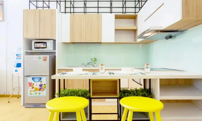 Lovely Bonbon Serviced Apartment in Pham Viet Chanh Binh Thanh HCM 40sqm 800 USD/month