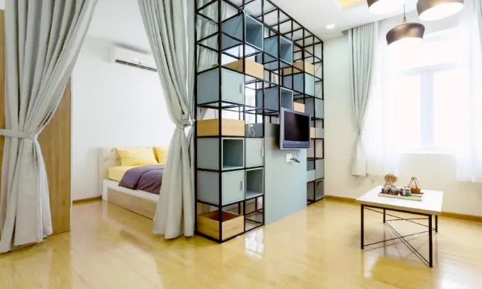 Lovely Bonbon Serviced Apartment in Pham Viet Chanh Binh Thanh HCM 40sqm 800 USD/month