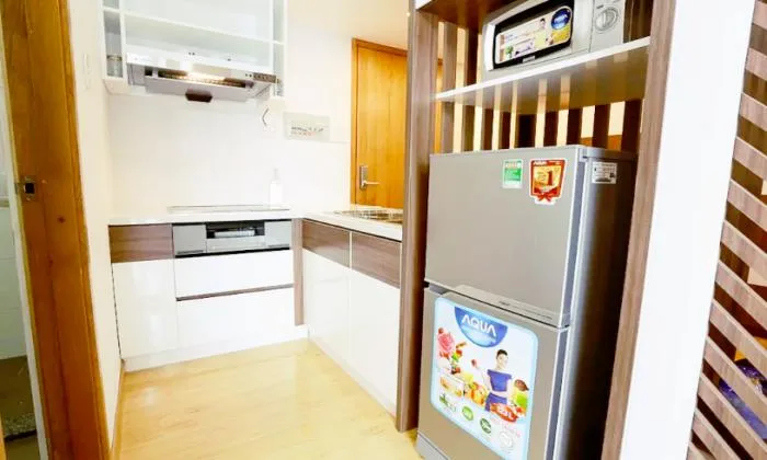 Exquisite Decoration One Bedroom Serviced Apartment in Binh Thanh Dist HCMC 40sqm 800 USD/month