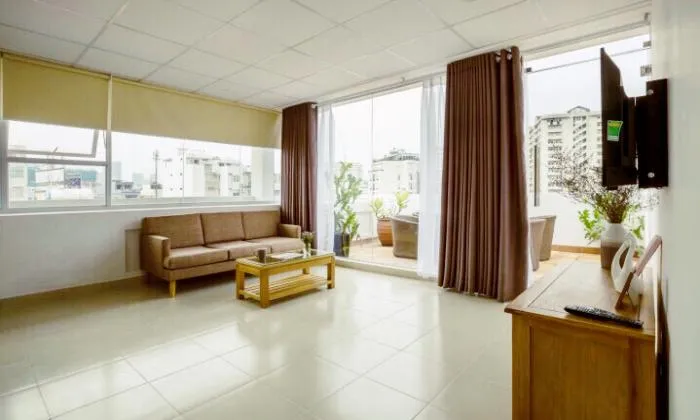 Nice Penthouse One Bedroom Serviced Apartment in Pham Viet Chanh St Binh Thanh Dist 60sqm 750 USD/month