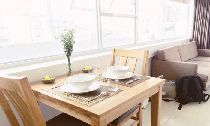 Nice Penthouse One Bedroom Serviced Apartment in Pham Viet Chanh St Binh Thanh Dist 60sqm 750 USD/month