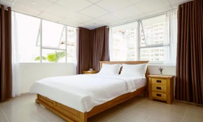 Nice Penthouse One Bedroom Serviced Apartment in Pham Viet Chanh St Binh Thanh Dist 60sqm 750 USD/month