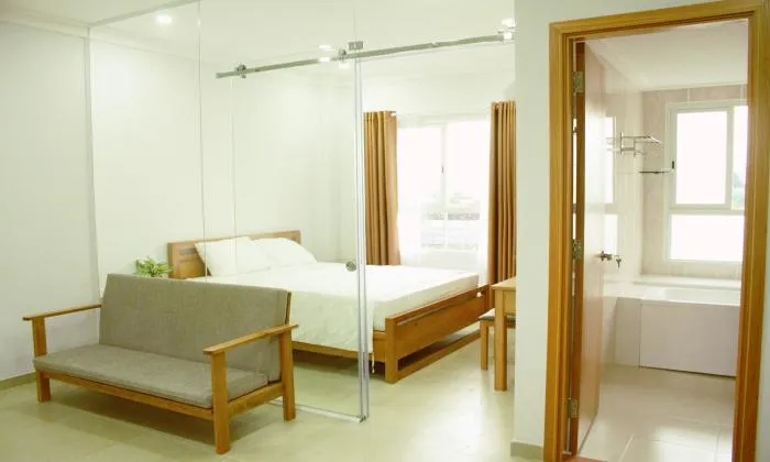 One Bedroom Japanese Serviced Apartment in Binh Thanh HCM City 45sqm 650 USD/month