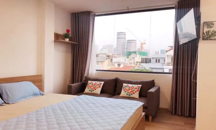 Nice Eclipse Serviced Apartment For Rent in Binh Thanh District HCMC 35sqm 500 USD/month