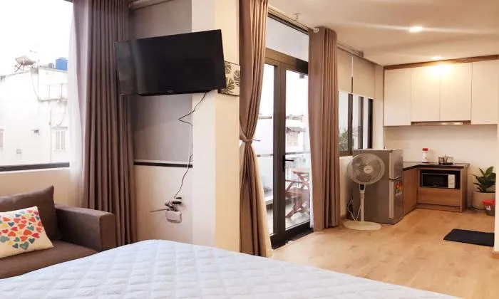 Nice Eclipse Serviced Apartment For Rent in Binh Thanh District HCMC 35sqm 500 USD/month