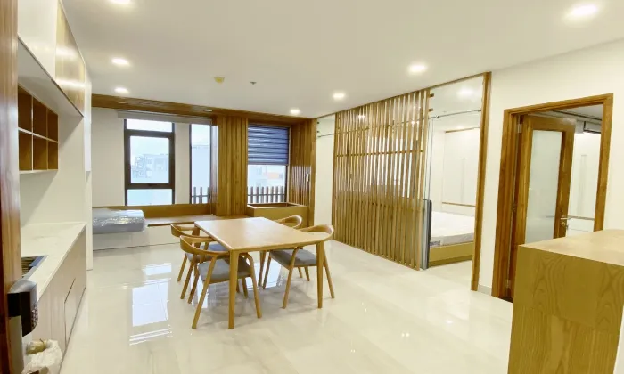 Spacious One Bedroom Green House Apartment in Pham Viet Chanh St Binh Thanh HCMC 60sqm 1,100 USD/month